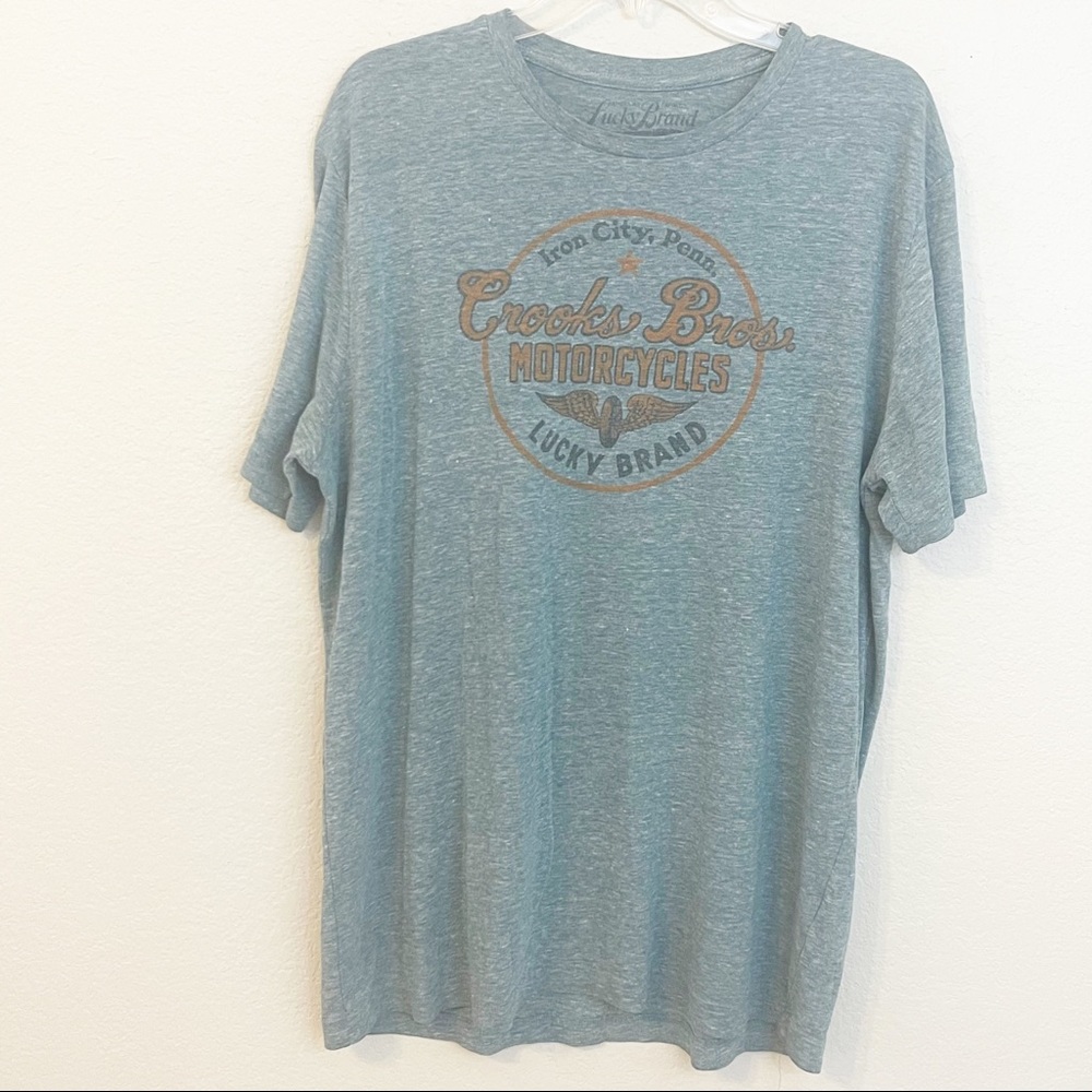 Lucky Brand Graphic Tee - Crooks Bros.‎ Motorcycles XL